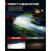 Torchbeam 2026 H4 75000LM LED Upgrade Bulb Bulbs, 6500K Cool