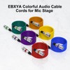 EBXYA XLR Cables 10ft - Premium Balanced 3-Pin XLR Male