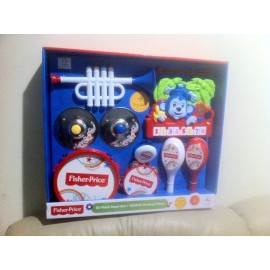 Fisher-Price New in Box ! Fisher-Price 10 Piece Band Set Plus BONUS Monkey Piano