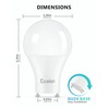 Ecoiot GU24 Dusk to Dawn Outdoor Light Bulbs,Light Sensor A19