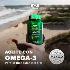 Omega 3 con EPA y DHA - Aceite de Pescado Refinado 5H8 NUTRITION
