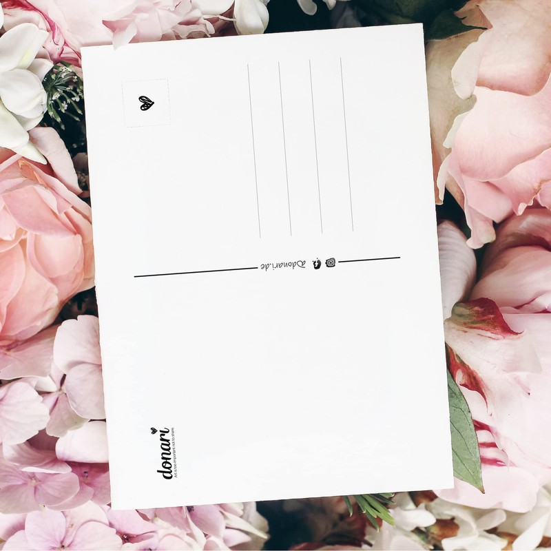 Donari® Valentine's Day Cards Set of 4 DIN A6 •