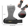 Leather Hand Grips for Crossfit Training, Gymnastics, Full Palm Protection,