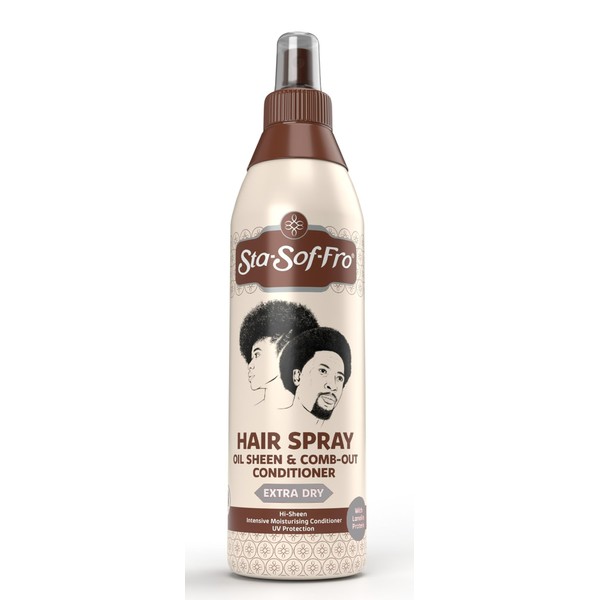 Sta-Sof-Fro Hair and Scalp Spray, Sheen & Comb Out Conditoner,