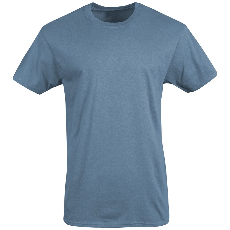 Gildan Men's Crew T-Shirts, Multipack, Style G1100, Navy/Heather Navy/Indigo Blue