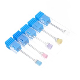 Ipetboom 5pcs Nail Drill Dust Remover Brushes Manicure Cleaning Tools for Nail Art UV Gel Powder Brush for Professionals and Home Use Easy to Clean