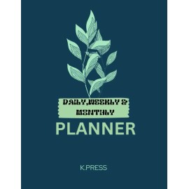Libro: Planificador Diario, Semanal Y Mensual