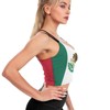 ISMV Women's Tank Top Mexico Flag Running Crop Tops Yoga