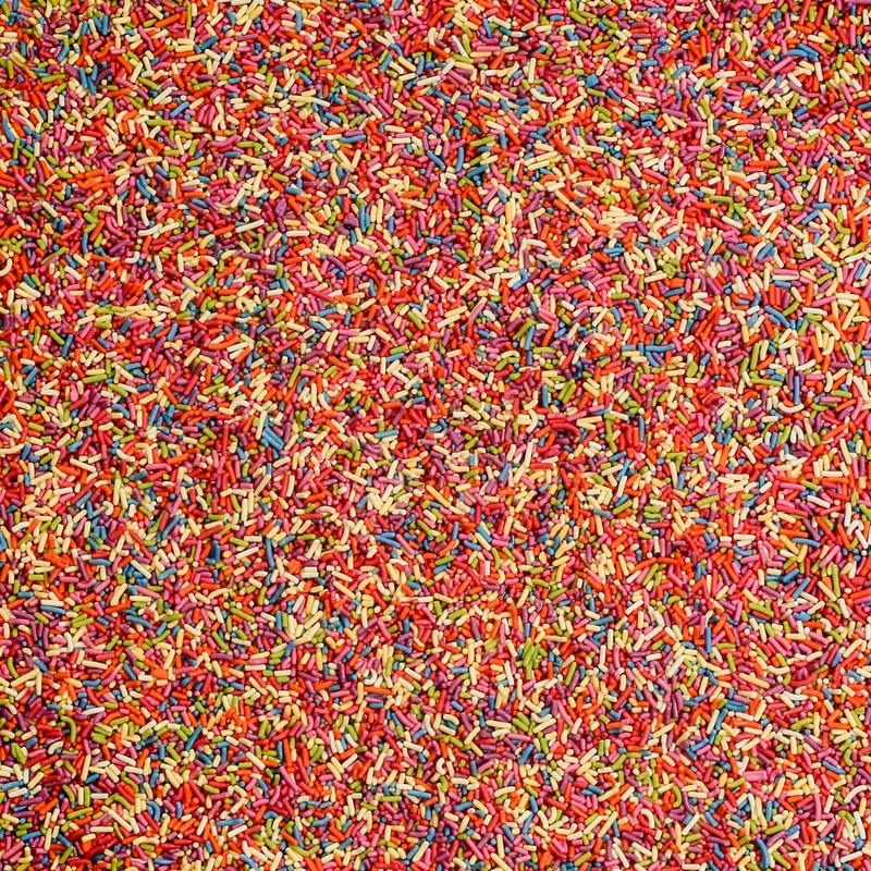 Bulk Sprinkles Dye Free - 6 Pounds - All Natural