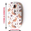 2.4G Wireless Mouse with Cute Pattern Design for All Laptops