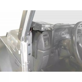 Steinjager Fits Jeep TJ Wrangler CB Dash Mount Holder 1997 to 2006 YJ0050203