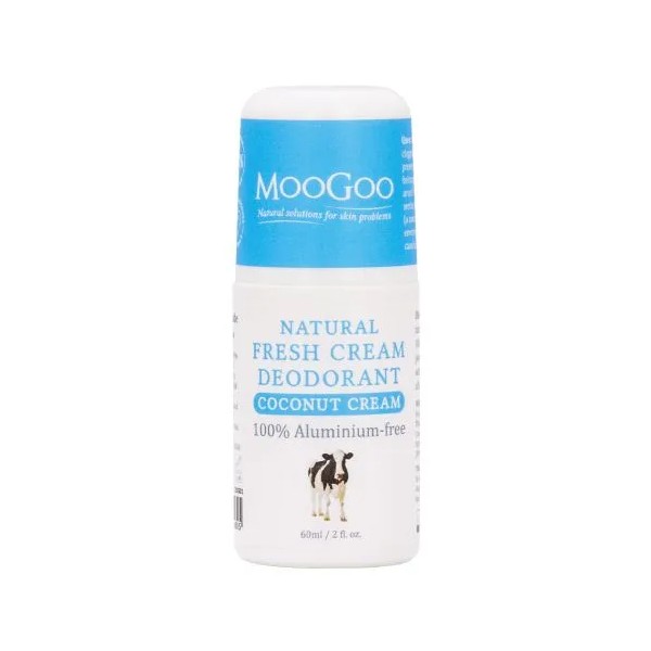 MooGoo Fresh Cream Deodorant 60ml - Coconut Cream