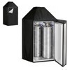MRbrew Kegerator cover, Waterproof Kegerator Beer Tower Cover 420D Silver-Coated