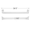 240534901 (2pack) Door Shelf Rack Bar Compatible with Frigidaire Refrigerator