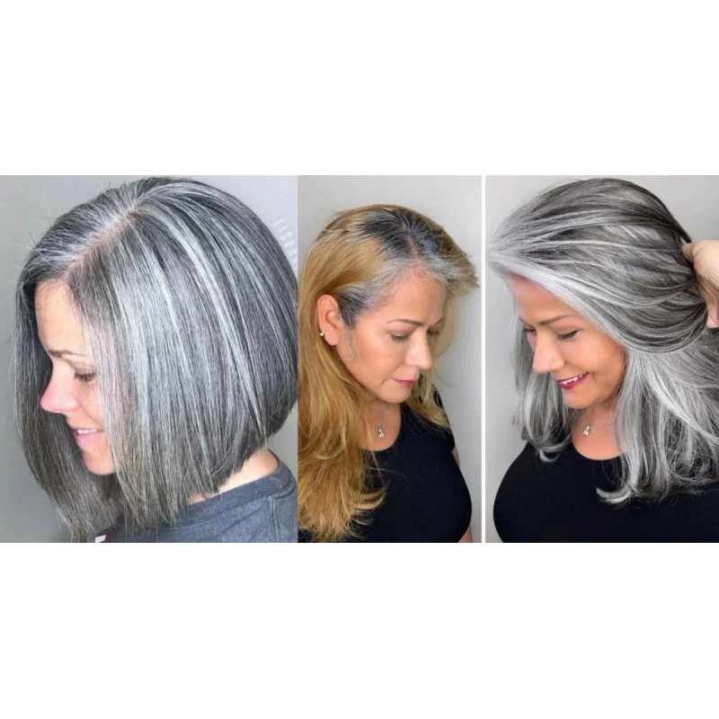 Mg Shampoo Matizador Negro- Cab. Platinado - Canas - Ahumado