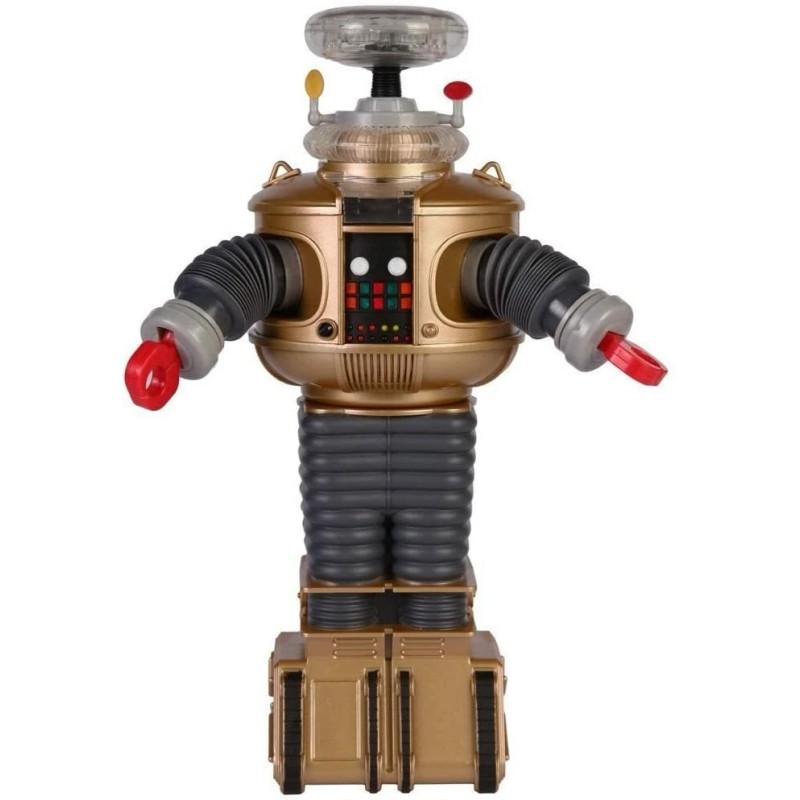 Lost In Space Electronic Lights & Sounds B9 Robot Golden