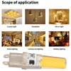6pcs G9 LED Light Bulb COB Dimmable Professional G9 LED