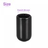 sourcing map 80 Pack 7mm ID Black Screw Thread Protectors