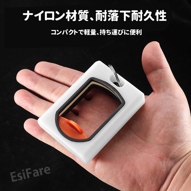 EsiFare Insul-Lock Holder [Set of 2] Cable Tie Holder Fluorescent
