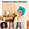 4 Pack Extra Large Shower Cap for Braids/Curly Hair/Dreadlock |
