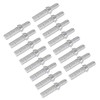 Kisangel 40pcs Nock Tails Accessories 4.2mm Id Silver Aluminum Seat