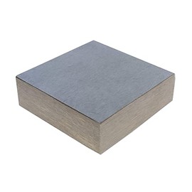 The Beadsmith Steel Bench Block - Flat Anvil Jewelers Tool - Solid Metal Bench Block for Jewelry and Stamping - Protect Your Work Surface - 2.5 x 2.5 x 0.5 inches