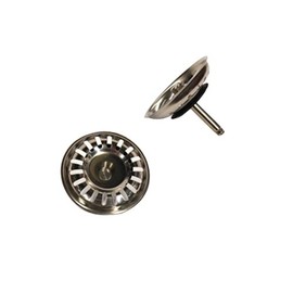 Siebkorb Chrome 3.5 Inch for FRANKE Sinks with Pop from Build Year 1999 / Replacement / Excentric Basket Strainer