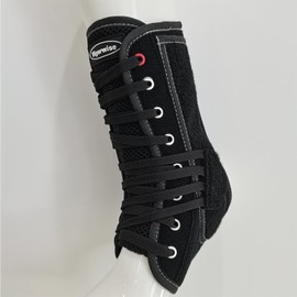 Vigorwise Quick Adjustment Lace up Ankle Brace for Women Men, M