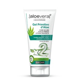 ZUCCARI ZUCCARI aloevera² - 100% Aloe Vera Gel (150ml) - Doppelt konzentrierte Feuchtigkeitscreme für besonders strapazierte Haut & bei Sonnenbrand - Erfrischendes Gelee für Gesicht, Körper und Kopfhaut