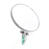 Clamp-On Stainless Window Wind Wing Rear View Mirror, 3.5 Inch