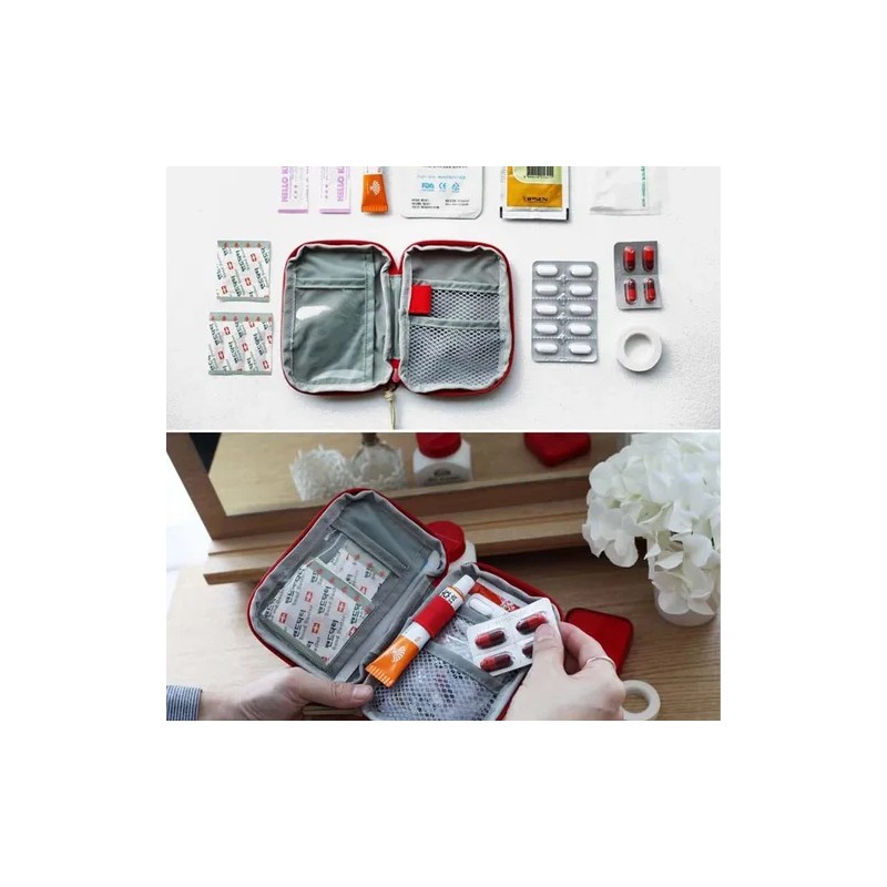 Botiquín De Primeros Auxilios Portátil, Bolsa De Medicina 2
