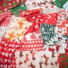 Fabric Remnants Scraps Bundle Offcuts Polycotton Christmas - 100g