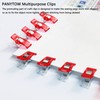 PANYTOW Sewing Clips,Multipurpose Sewing Quilting Clips Plastic Quilting Crafting Clips,Wonder