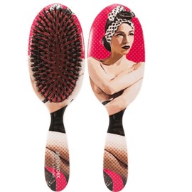 Brushworx Artists and Models Oval Cushion Hair Brush - Miss Be Bop