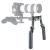 NICEYRIG Leather Rosette Handle Handgrip Kit with Rosette Extension Arm,
