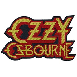 Ozzy Osbourne Logo Cut Out Unisex Patch Multicoloured 100% Polyester Band Merch, Bands, black