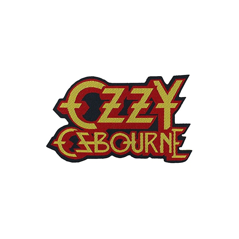 Ozzy Osbourne Logo Cut Out Unisex Patch Multicoloured 100% Polyester