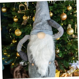 Vaguelly 1set Gnome Beards Handmade Accessories for Gnome Crafts Includes Beards for Holiday Decor and Room Decoration