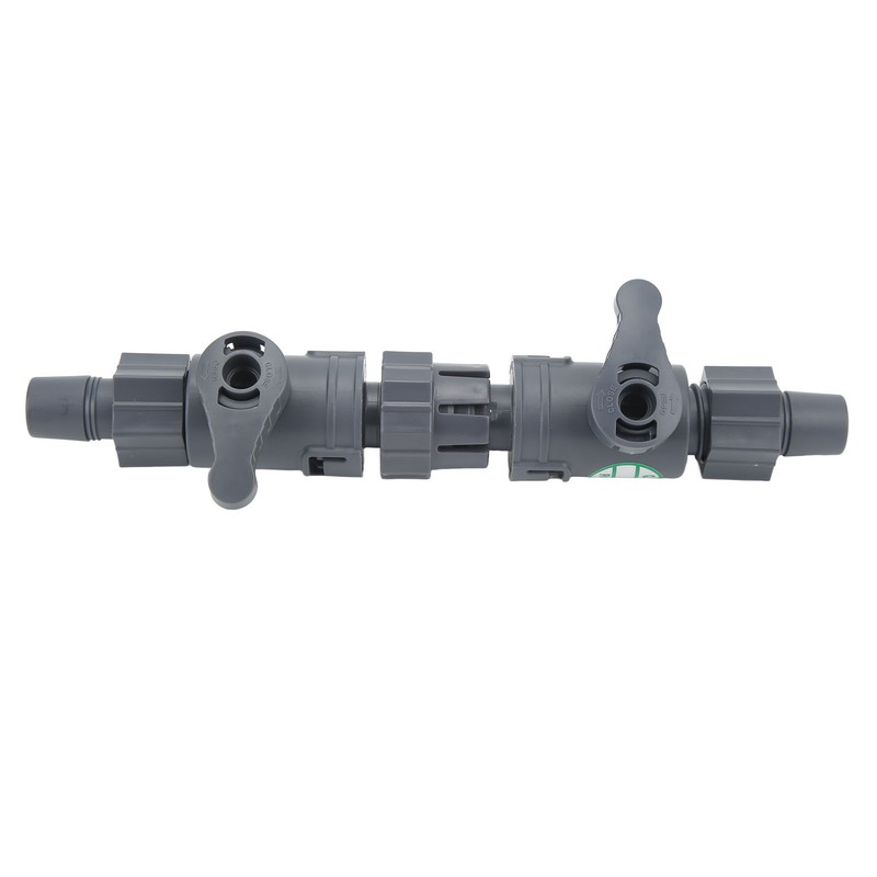 Aquarium Water Control Connector Double Valve Leakage Proof Quick Release