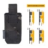 IDOGEAR Tactical Flashlight Holder Molle flashbang Pouch Magazine Pouch Multi-Purpose