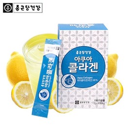 Chong Kun Dang Health VT Chong Kun Dang Health Lemon Flavored Aqua Fish Collagen 30 Packets 1 Box / VT 종근당건강 레몬맛 아쿠아 피쉬콜라겐 30포1BOX