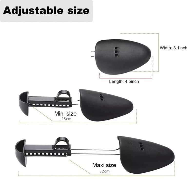 EchoDone 5 Pairs of Shoe Trees I Adjustable Length Shoe