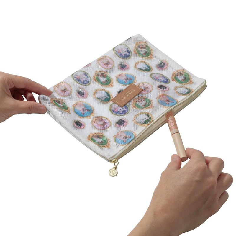 Paul & Joe La Papetry Marks Cats Cameo PAJ-PO14-WH Printed