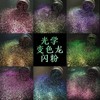 Sparkling Metallic Chameleon Glitter Powder for Resin DIY and Nail Art One Size/11 Chameleon Powder (10g Bottle) 10ea