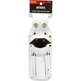 SK11 Hard White Leather Leather Tool Case 5 Hinges SHWL-4 White