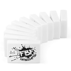 Fat Belly Fish - Pencil Erasers - Small Rubbers - Pack of 10
