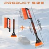 SINGARO Ice Scraper and Snow Brush for Car Windshield, Snow