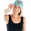 Funky Junque Womens Baseball Cap Distressed Vintage Unconstructed Embroidered Patch