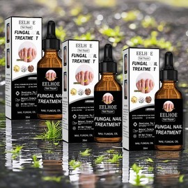 EELHOE Vitamin E & Plant Essential Oils for Nail Care - Supports Gray Nails, Nail Groove Inflammation & Nail Deformation with Comfortable Experience Repair Manicure - Specification: 1