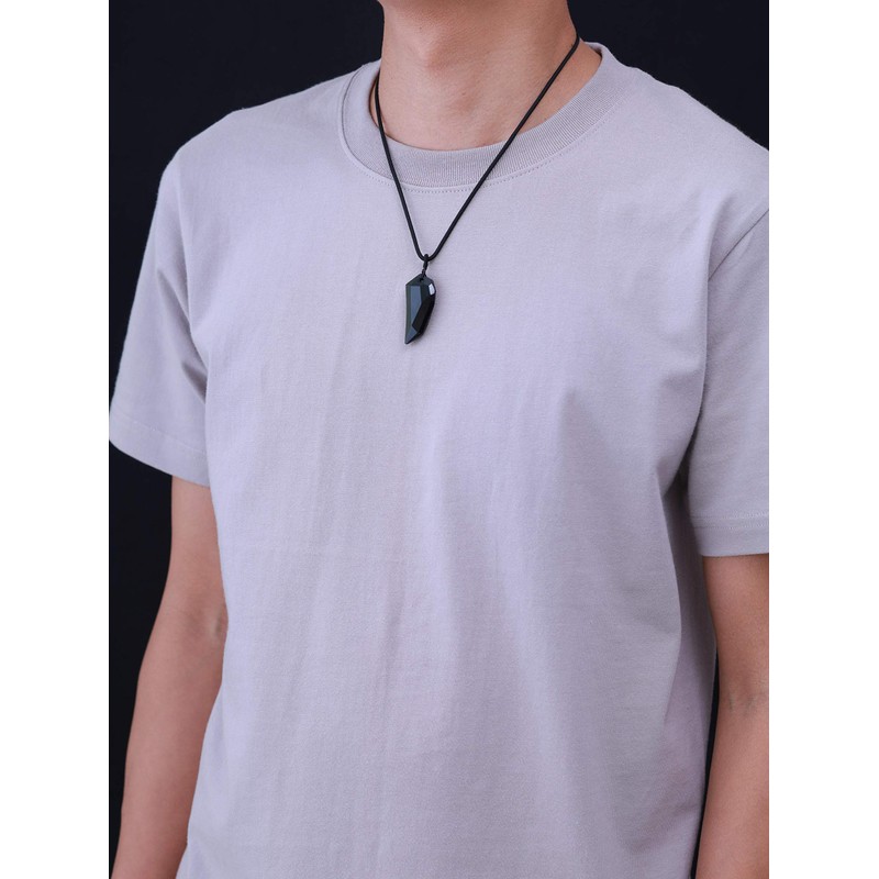 COAI Unisex Surfer Chain Sharpener Pendant Obsidian
